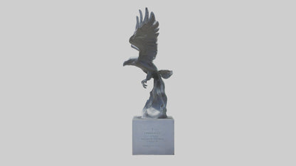 Freedom to Fly statue model 3D model