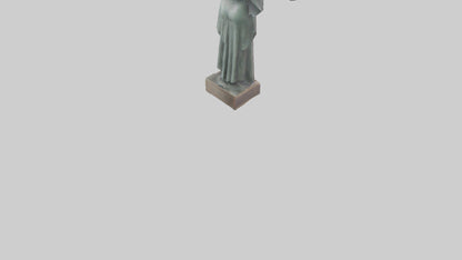 Freedom to Live statue model 3D model