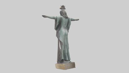 Freedom to Live statue model 3D model