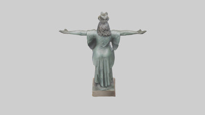 Freedom to Live statue model 3D model