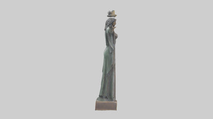 Freedom to Live statue model 3D model