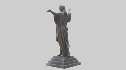 Freedoms Embrace statue model VR / AR / low-poly