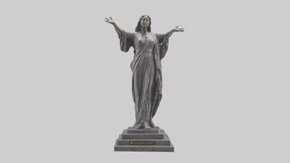 Freedoms Embrace statue model VR / AR / low-poly