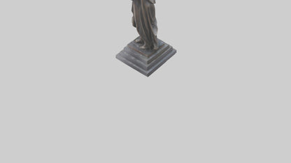 Freedoms Embrace statue model VR / AR / low-poly