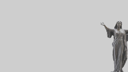 Freedoms Embrace statue model VR / AR / low-poly