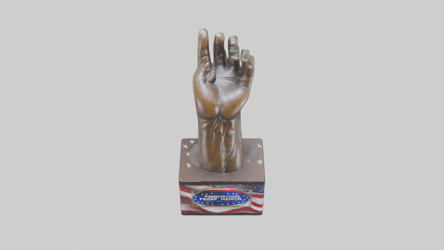Freedoms Touch statue model 3D model