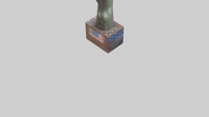 Freedoms Touch statue model 3D model