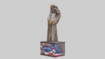 Freedoms Touch statue model 3D model