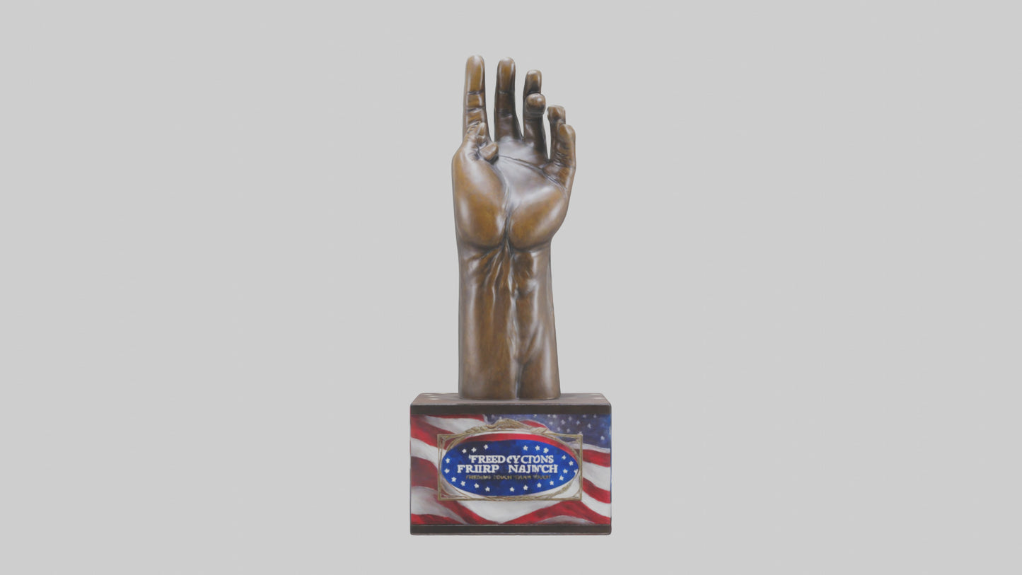 Freedoms Touch statue model 3D model