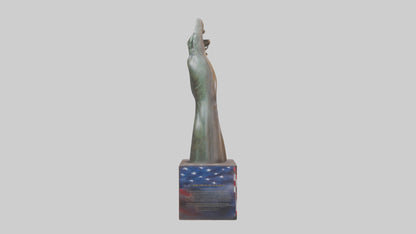 Freedoms Touch statue model 3D model