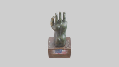 Freedoms Touch statue model 3D model