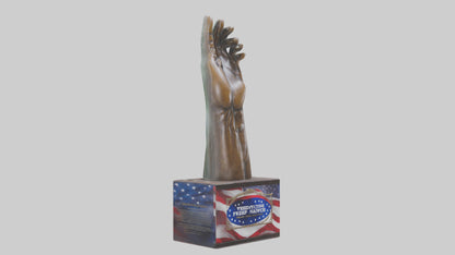 Freedoms Touch statue model 3D model