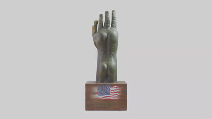 Freedoms Touch statue model 3D model