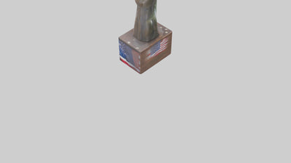 Freedoms Touch statue model 3D model