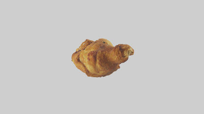 3D model Fried chicken model VR / AR / low-poly