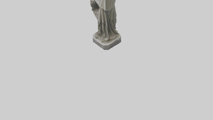 Frigg statue model 3D model