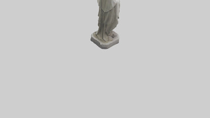 Frigg statue model 3D model