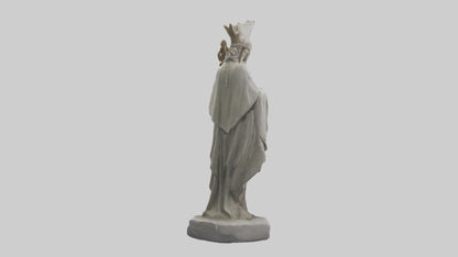 Frigg statue model 3D model