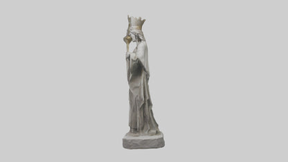 Frigg statue model 3D model