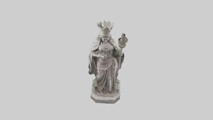 Frigg statue model 3D model