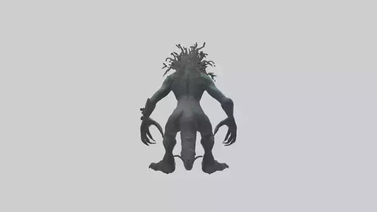 Frightening monster model 3D model