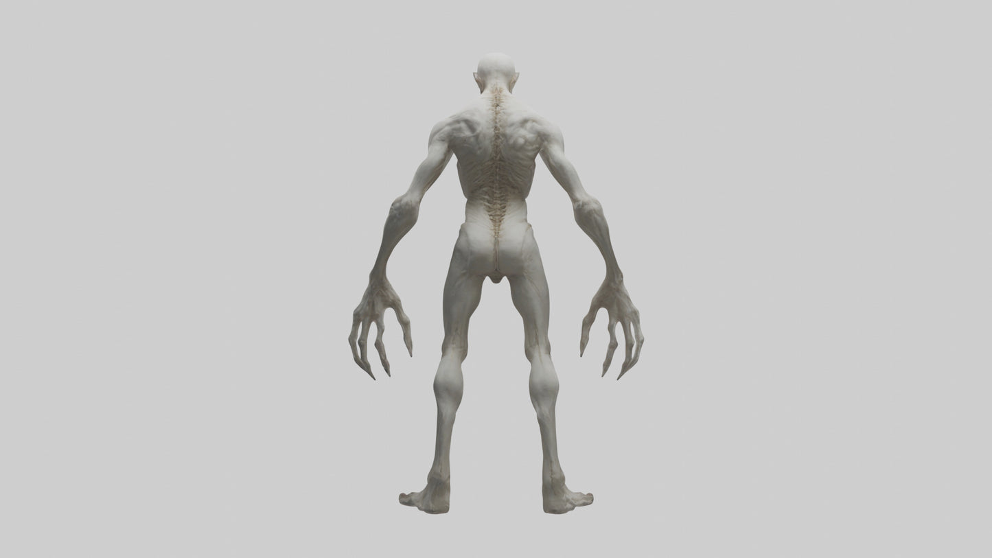 Frithtening Form Model VR / AR / low-poly