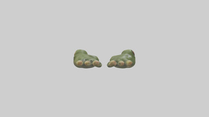 Frog Feet Model 3D model