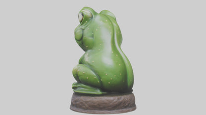 Frog statue model 3D model