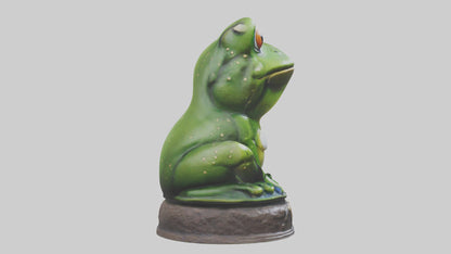 Frog statue model 3D model