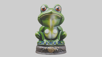 Frog statue model 3D model