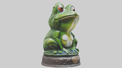 Frog statue model 3D model