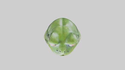 Frog statue model 3D model