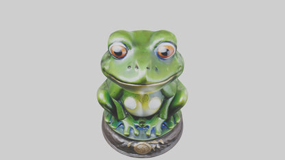 Frog statue model 3D model