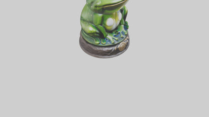 Frog statue model 3D model