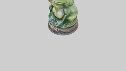 Frog statue model 3D model