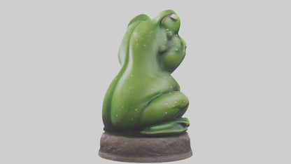 Frog statue model 3D model