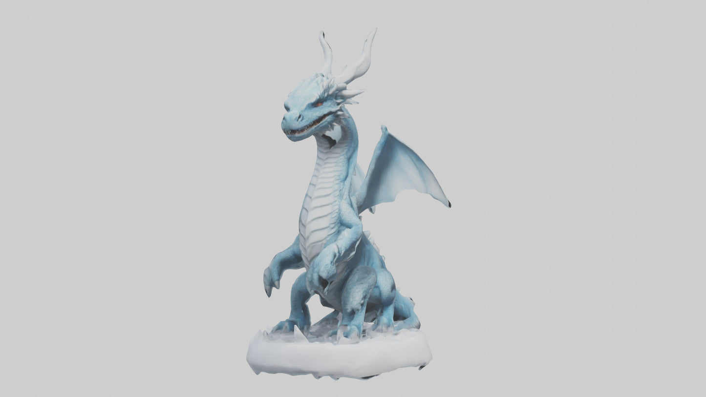 Frost Dragon model 3D model