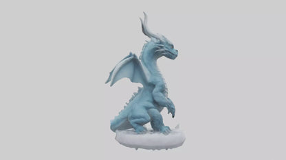 Frost Dragon model 3D model