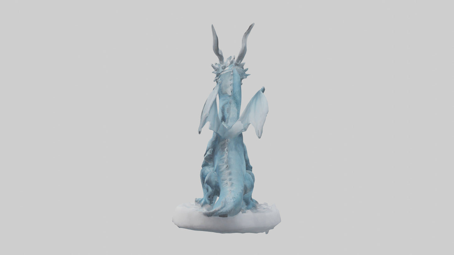 Frost Dragon model 3D model