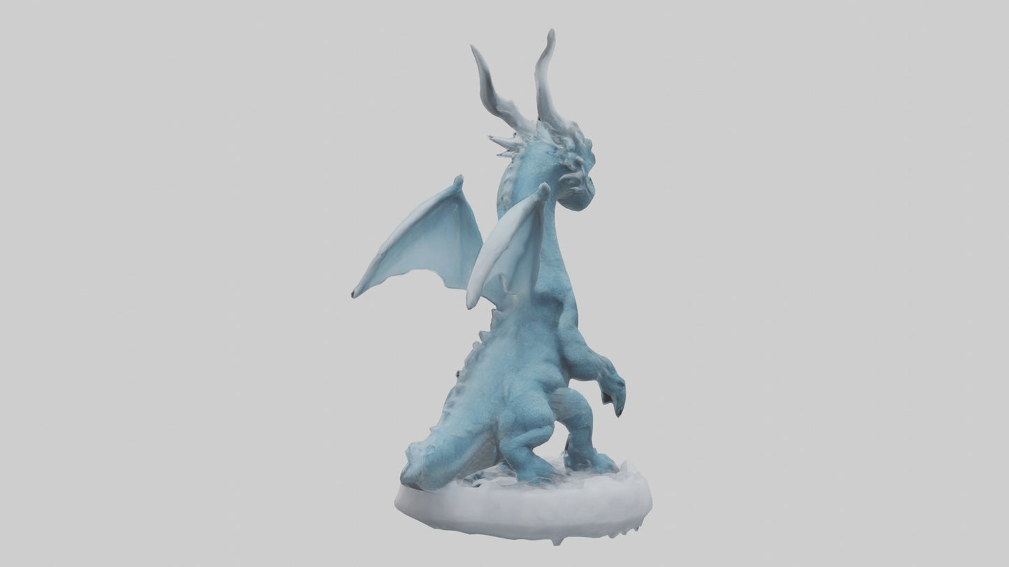 Frost Dragon model 3D model