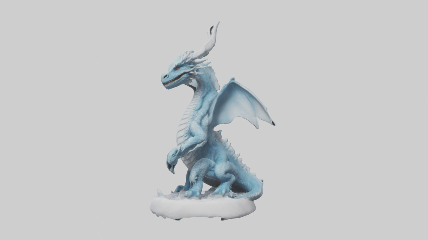 Frost Dragon model 3D model