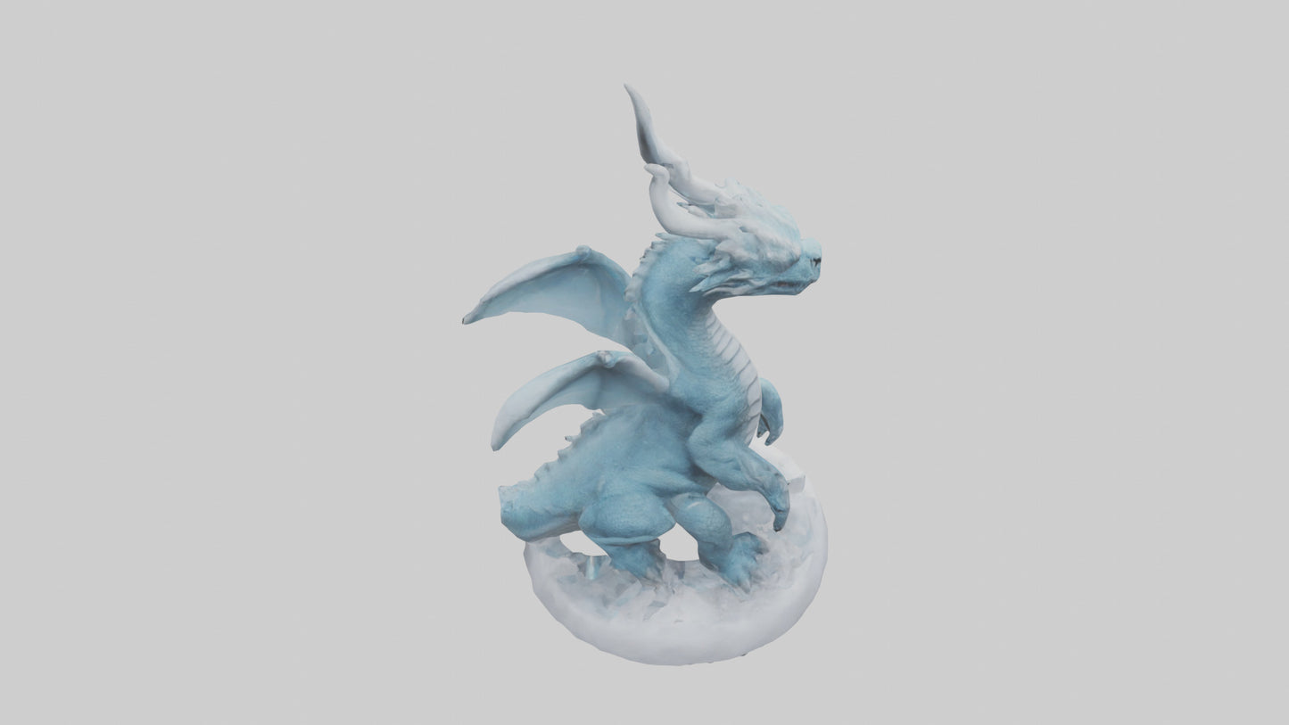 Frost Dragon model 3D model