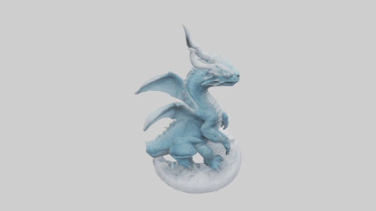 Frost Dragon model 3D model