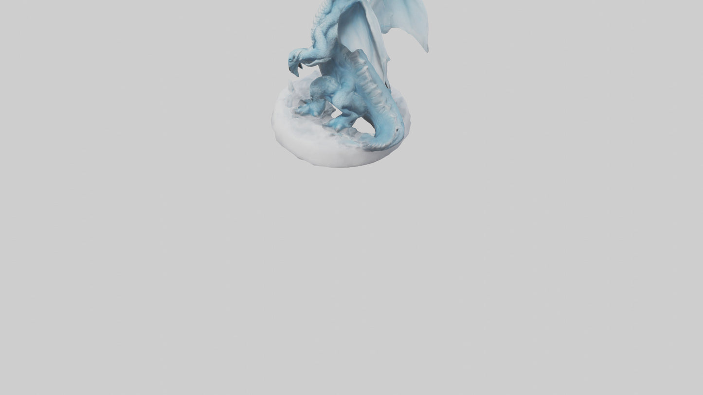 Frost Dragon model 3D model