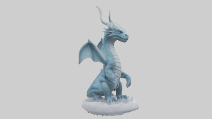Frost Dragon model 3D model