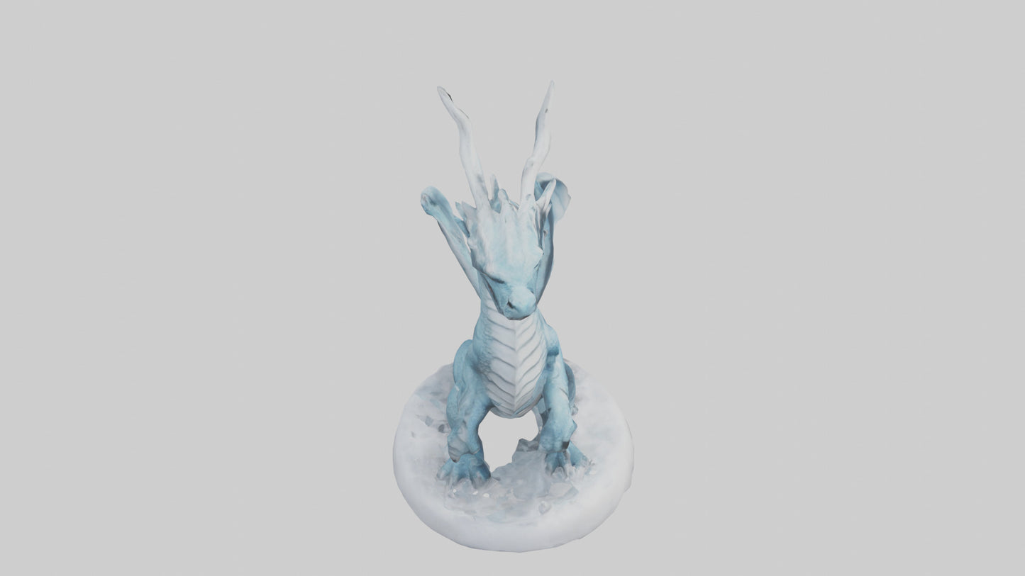 Frost Dragon model 3D model