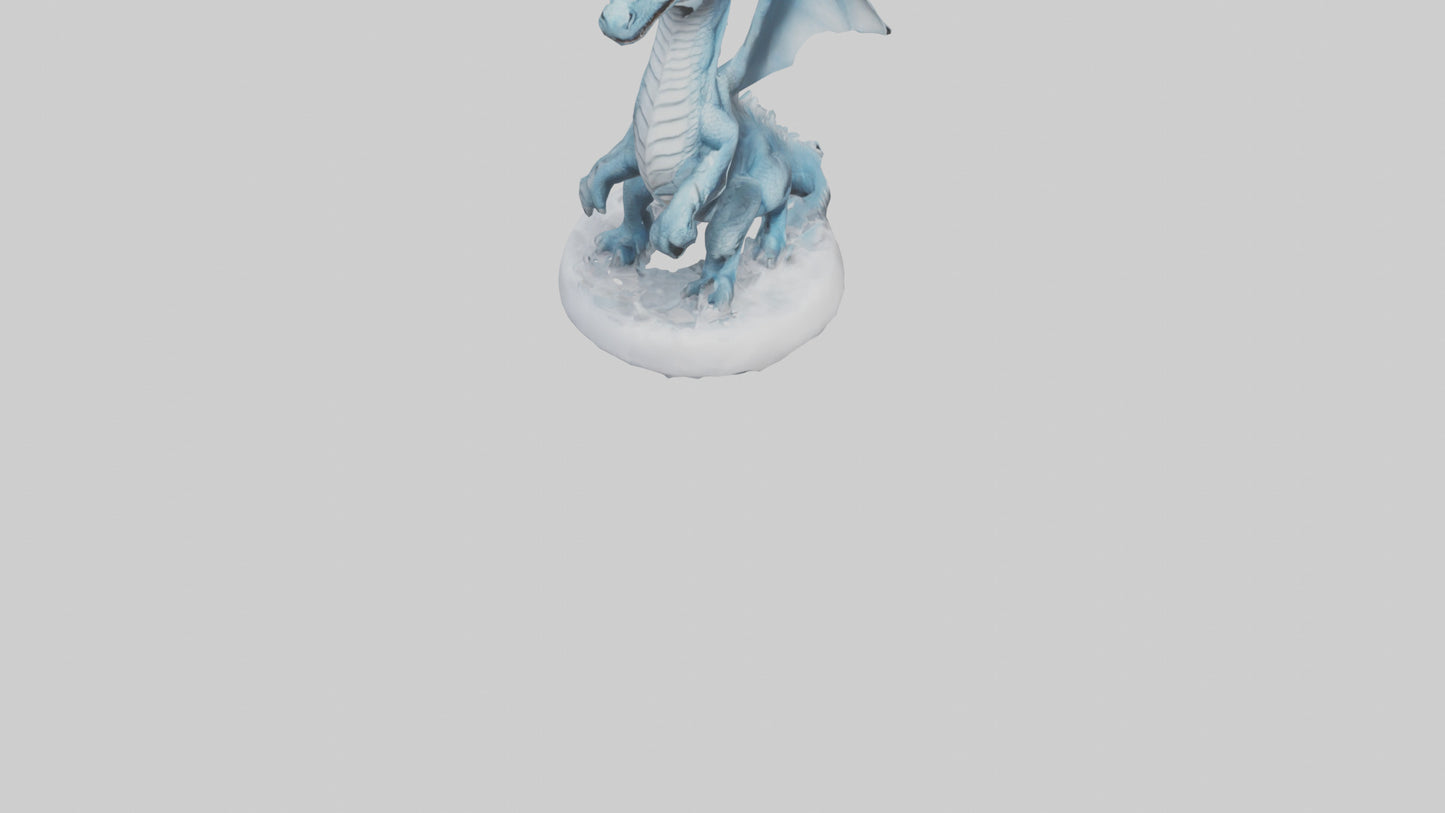 Frost Dragon model 3D model