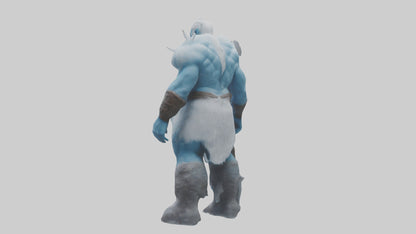 3D model Frost Giant model VR / AR / low-poly