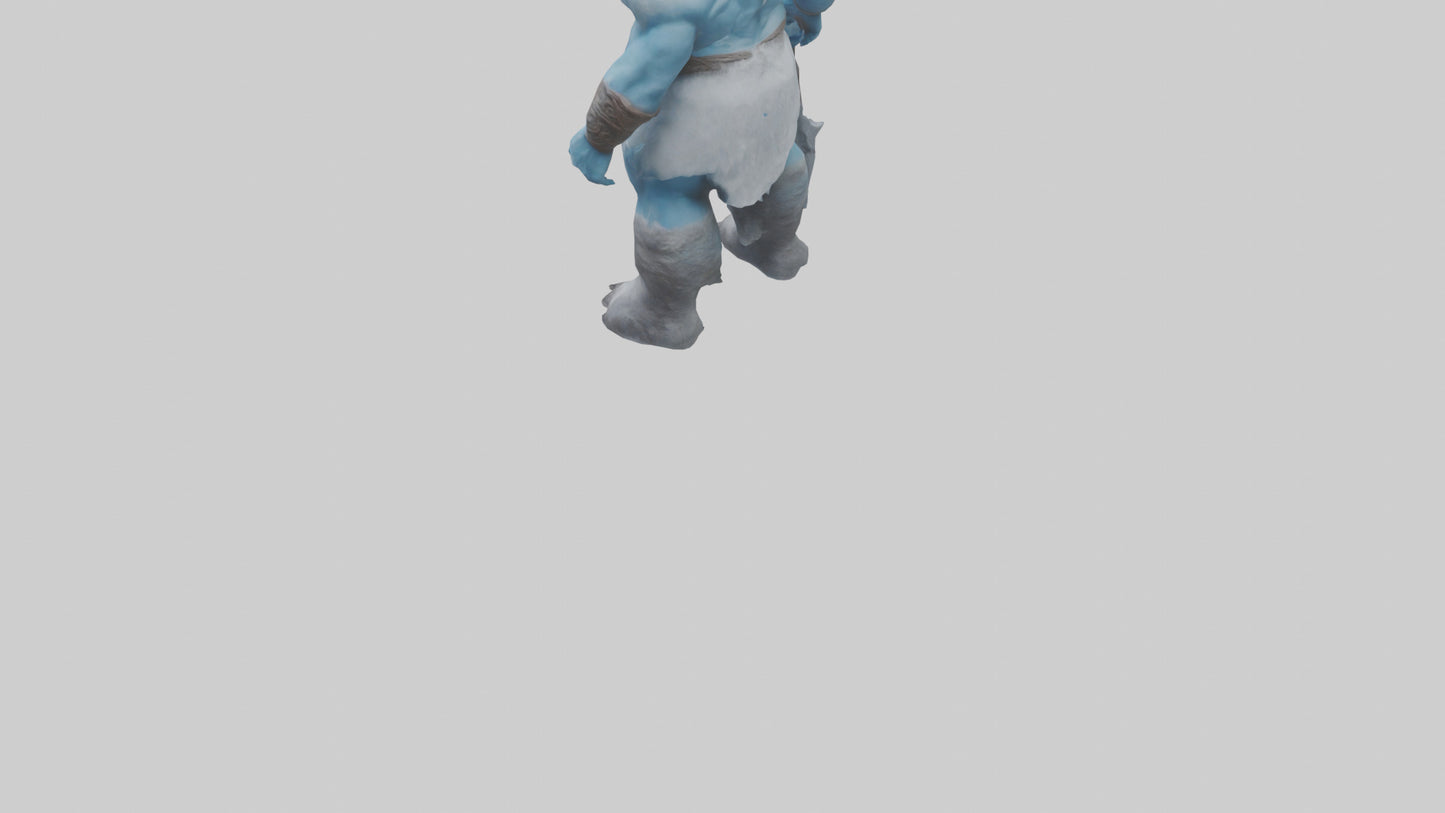 3D model Frost Giant model VR / AR / low-poly