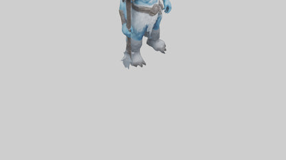 3D model Frost Giant model VR / AR / low-poly